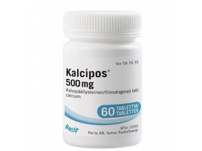 Recipharm KALCIPOS 500 mg 60 tai 180 tablettia