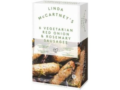 Linda Mccartney&#039;s Vegetarian Red Onion&amp;Rosemary Sausages Makkara Pakaste 270G/6Kpl