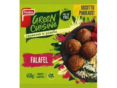 Findus Green Cuisine Falafel 450g, Pakaste