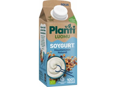 Planti Soygurt LUOMU Maustamaton 750g