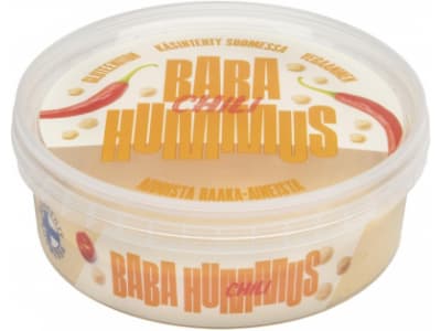 Baba Foods Chili Hummus 225g