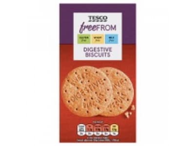 Tesco Free From 160G Digestive Biscuits Digestivekeksi Gluteeniton