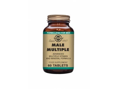 Monivitamiini miehelle - Male Multiple - Solgar ravintolisät