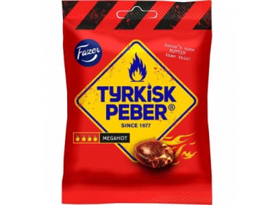 Fazer Tyrkisk Peber Megahot 120 g