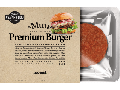 Meeat Muu Premium Burger Steak 240g