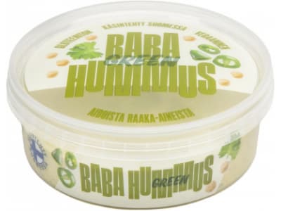 Baba Green Hummus 225g - Baba Foods