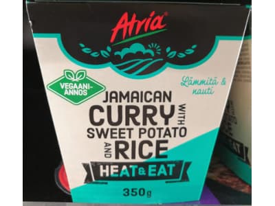 Atria Heat&amp;Eat jamaican curry 350g