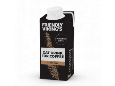 Friendly Viking’s kaurajuoma kahviin gluteeniton 250 ml UHT