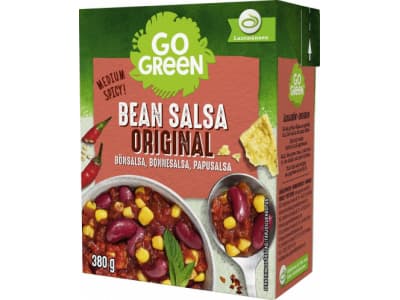 GoGreen Bean Salsa Original Papusalsa