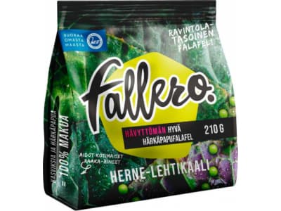 Meeat Fallero Härkäpapu-herne-lehtikaali falavel 210g