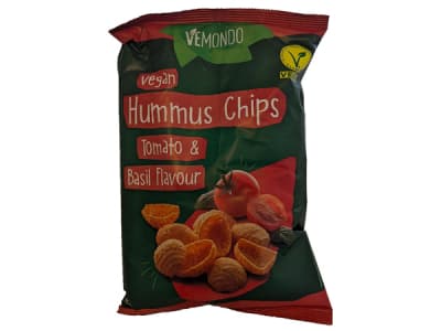 Lidl Vemondo Hummus Chips Tomato &amp; Basil