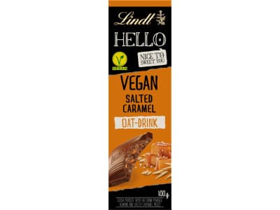 Lindt Hello Vegan Salted Caramel Suklaalevy 100G