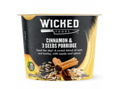 Wicked Kitchen Cinnamon 3-Seed Porridge 70G