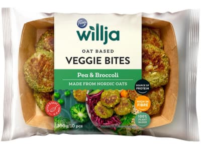 Fazer Willja Veggie Bites Pea &amp; Broccoli 200g