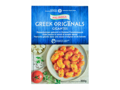 Palirria Greek Originals jättipapuja tomaattikastikkeessa 200g - Gavrielides