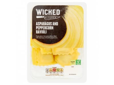 Wicked Kitchen - Asparagus &amp; Peppercorn Ravioli 250g