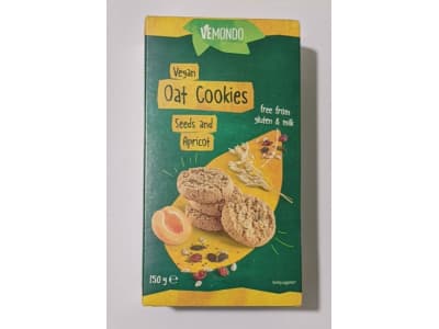 Lidl Vemondo Oat Cookies Seeds and Apricot