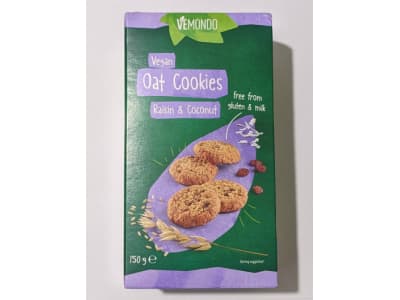 Lidl Vemondo Oat Cookies Raisin &amp; Coconut