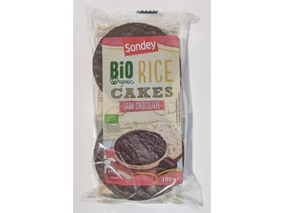 Lidl Sondey Rice cakes Dark Chocolate