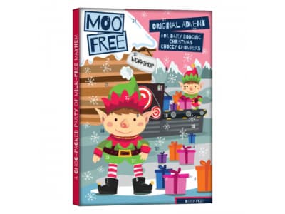 Moo Free suklaajoulukalenteri