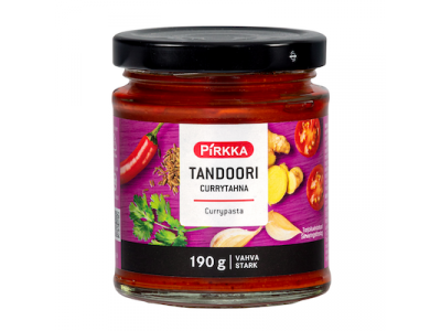 Pirkka tandoori currytahna 190 g