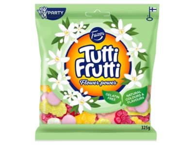 Fazer Tutti Frutti Flower Power candy bag 325g