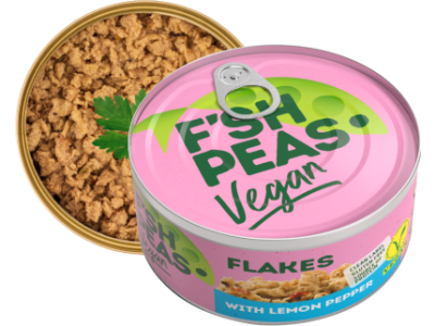 Fish Peas Vegan flakes with LEMON PEPPER 140g