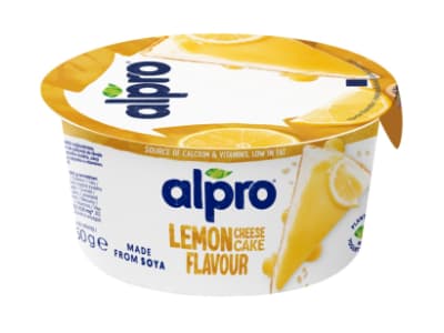 Alpro Hapatettu soijavalmiste, sitruuna-juustokakku 150g