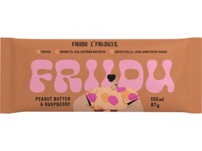 Friidu Peanut Butter and Raspberry 100ml/87g