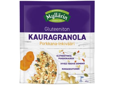 Myllärin Hyvän Mielen Granola Porkkana-Inkivääri